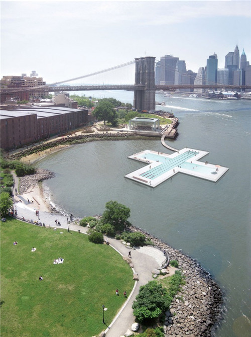 为实现让纽约居民再次下河游泳的众筹活动