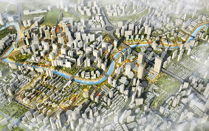 创造一个城市滨水区的复兴模式