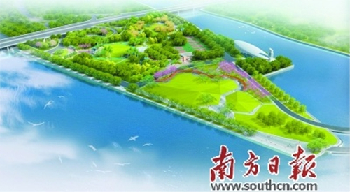 广州：二沙岛景观公园10月中旬对外开放
