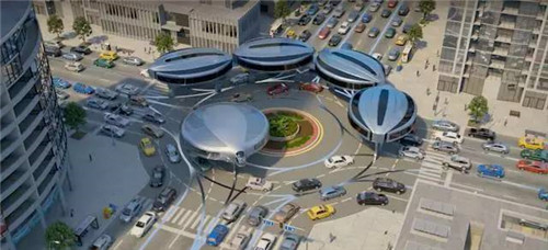 俄罗斯设计师展望未来城市交通