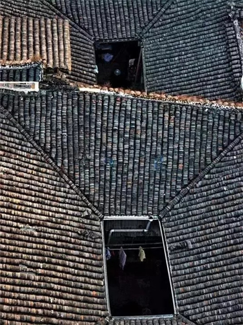 中国古建筑中的气口——天井
