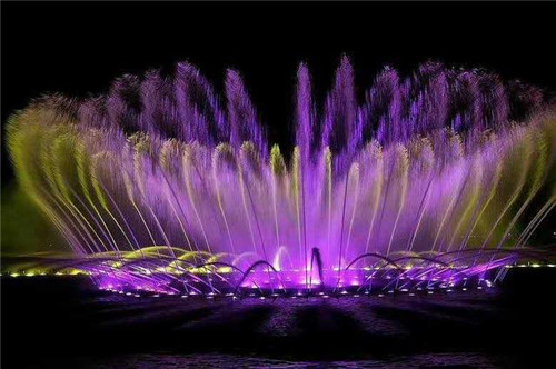 杭州音乐喷泉，美轮美奂让人惊艳