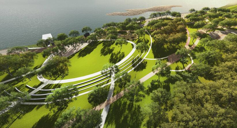 专业奖：金海湾公园峡江风貌展示区规划设计