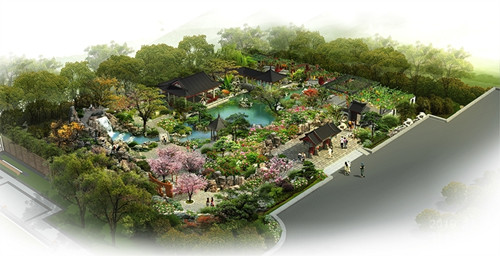 北京世园会省区市展园方案首次亮相（多图）