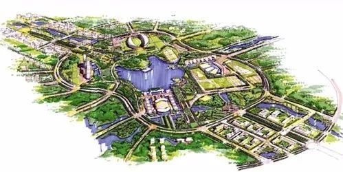 广州城市设计：黄埔琶洲拟建世界级滨水区