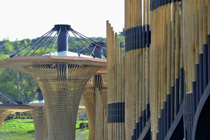 沈阳森林动物园熊猫馆建筑景观设计