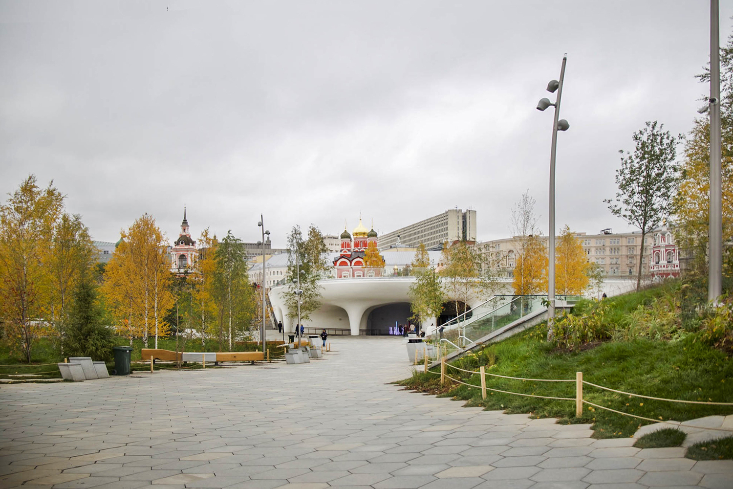 俄罗斯莫斯科Zaryadye公园