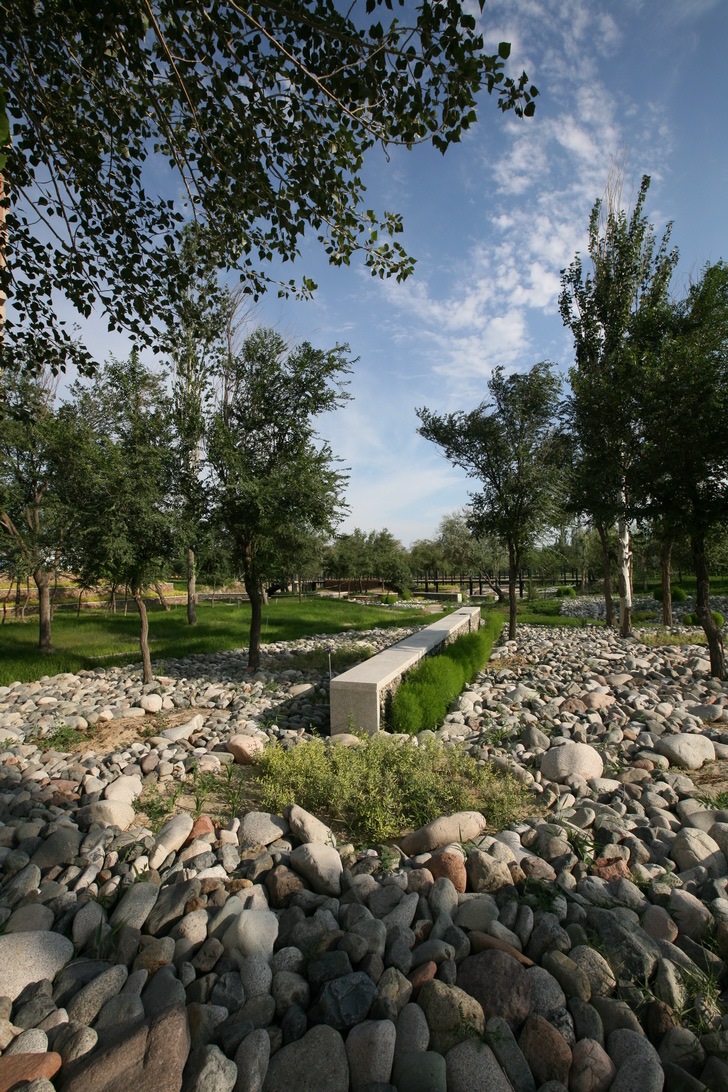 章俊华作品：新疆博乐人民公园改造设计（A 地块）