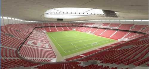 上海浦东足球场规划设计方案公示