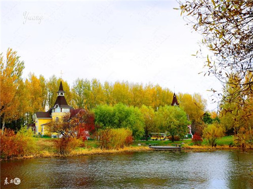 哈尔滨伏尔加庄园：俄罗斯文化为主题的园林