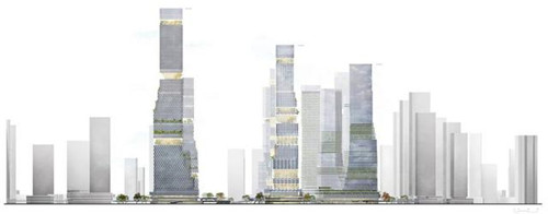 充满绿意——深圳北站商务区城市设计