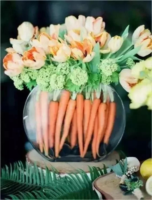 蔬菜水果插花，你不知道的美