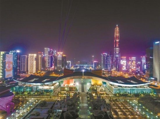 深圳提升“一线两点”夜间景观