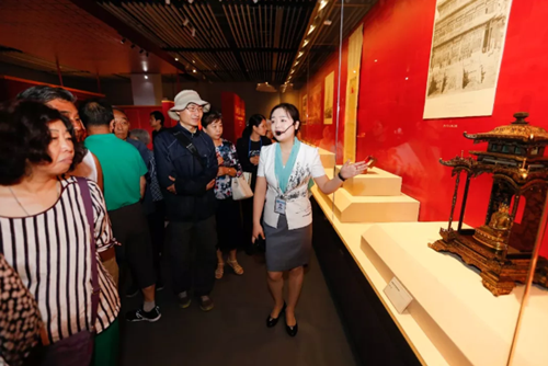 避暑山庄皇家瑰宝大展在中国园林博物馆举行