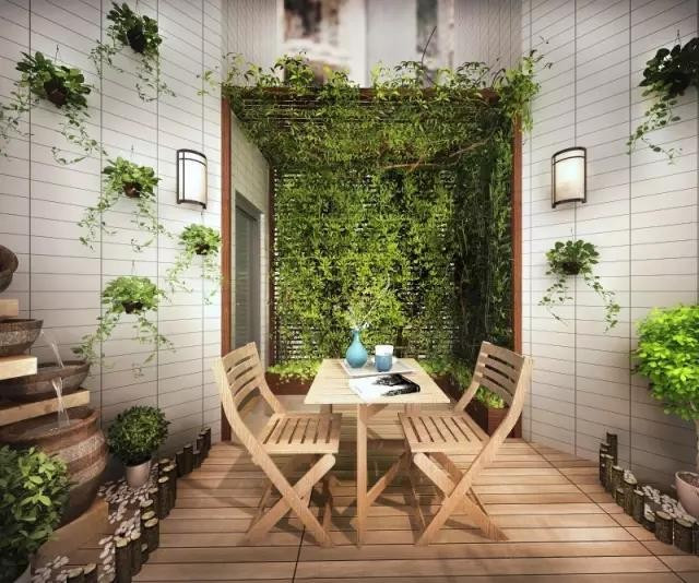 阳台花园设计：愿你有一个阳台繁花爬过栏杆