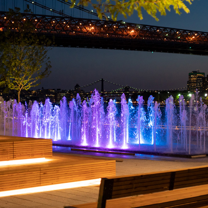 詹姆斯•科纳设计的多米诺公园在纽约开放