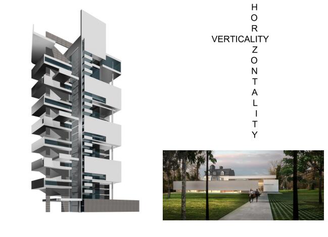 Gwenaël Clément：《Urban verticality / Landscape horizontality（垂直化都市/景观水平）》