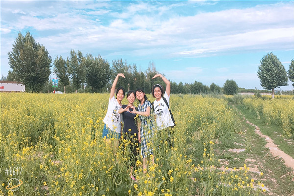 西北农林科技大学志愿者赴乌梁素海富强村考察调研
