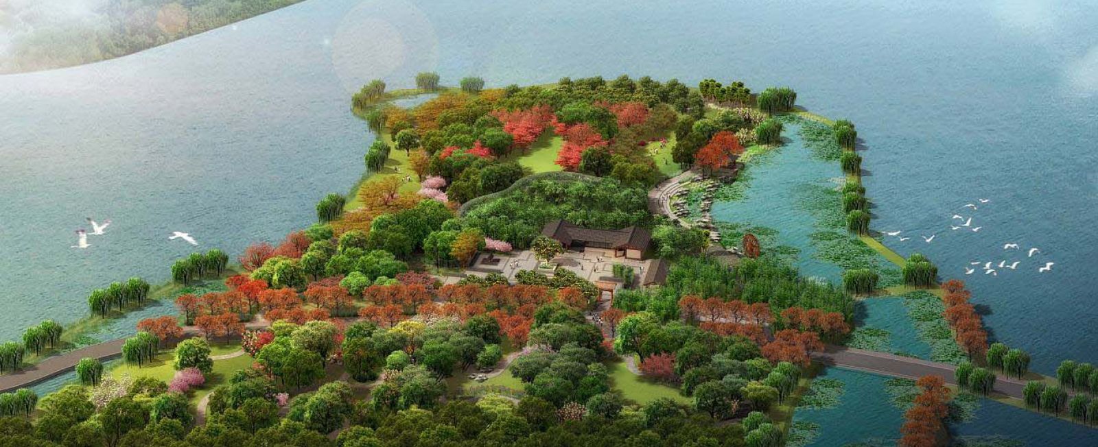 园冶杯专业奖:武汉环东湖绿道景观方案设计