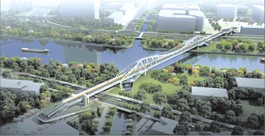 苏州大运河将新添一座景观桥