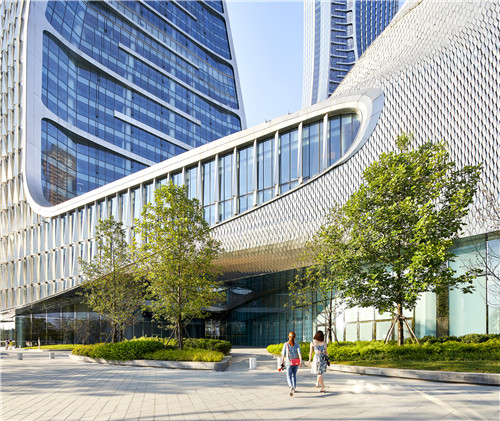 高度生态化的城市多功能项目——中国杭州来福士中心