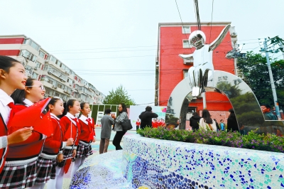 北京海淀：小学生参与的城市更新街区亮相 