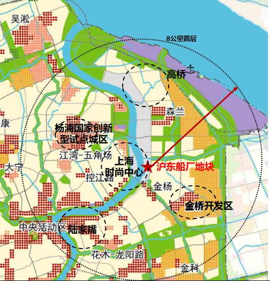 沪东中华船厂原址将打造成世界级滨水区