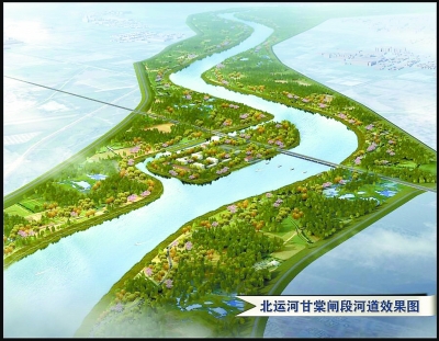 北京北运河副中心段沿岸绿化景观全面提升