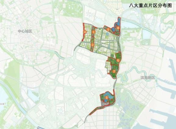 天津滨海新区双城绿色生态屏障区规划公示