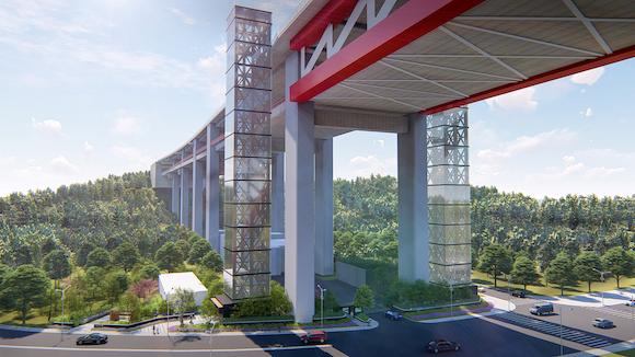 重庆三座大桥增设垂直升降梯和城市观景阳台