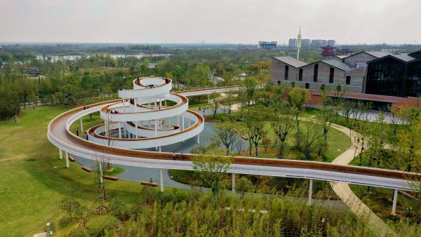 中国花卉协会检查督导2021年扬州世园会筹备工作