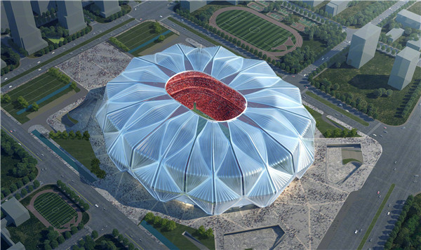 广州恒大足球场设计方案出炉