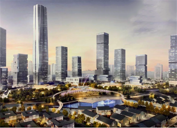 上海又一个城市副中心规划公示了：形成科技、商务环抱中央公园的新格局