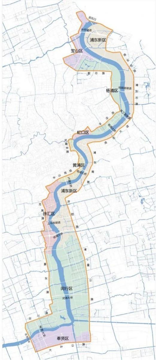 上海“一江一河”沿岸地区建设规划（2018-2035）公布