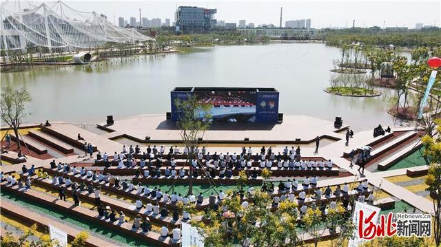 河北省第四届（邯郸）园林博览会在河北邯郸开幕
