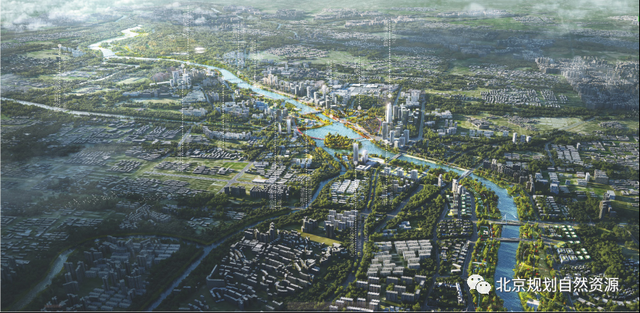 北京城市副中心大运河沿线景观风貌设计三种方案开始比选