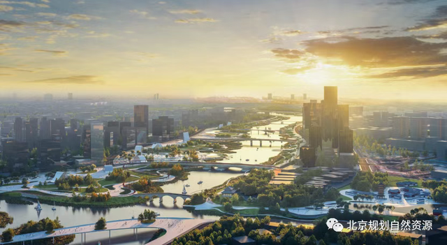北京城市副中心大运河沿线景观风貌设计三种方案开始比选