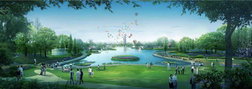 成都市国家非物质遗产公园景观规划设计 2009年 