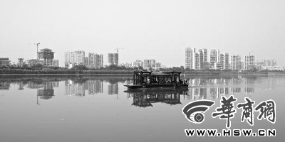 汉中汉江景观绿化项目建成 一江两岸美如画_