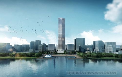 上海浦东第四高楼韩国SK上海总部大厦设计露