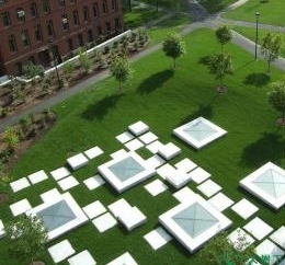 哈佛大学休憩绿地景观设计