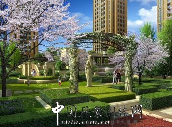 参赛作品：杭州桂花星城 摩尔式的永恒花园(图)