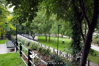 英国伦敦亚历山大路公园景观修复工程