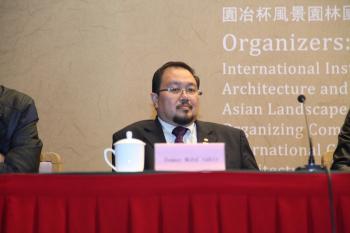 马来西亚景观协会主席Osman将出席高峰论坛