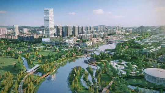 武汉新城首座滨水城市综合体正式发布