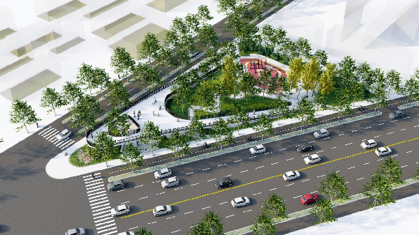 2023年河北省园林绿化设计竞赛二等奖作品丨城市交集