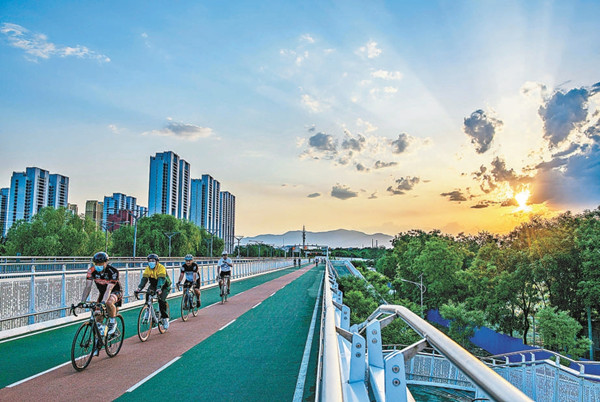 北京昌平：条条骑行道 带旺一座城
