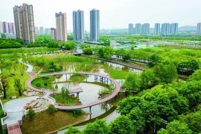 南京建成首个生态型绿色人文口袋湿地公园